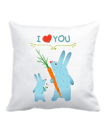 Leśna poduszka. I love you, zające, Love Life and Forest