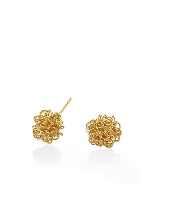 Kolczyki pozłacane Anthill, Anthill Jewellery