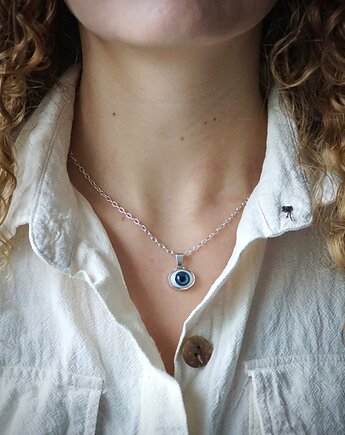 Naszyjnik OCULA midi blue, Gutowska jewelry