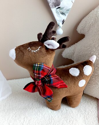 Przytulanka MILUSIA SARENKA  imię dziecka metryczka ŚWIĘTA PREZENT, Atelier Liliputki