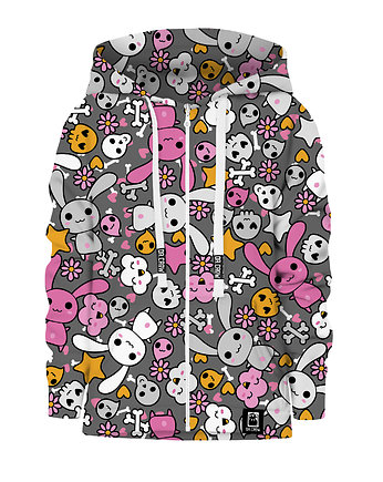 Bluza Zamek Chłopiec DR.CROW Skull Rabbit, DrCrow