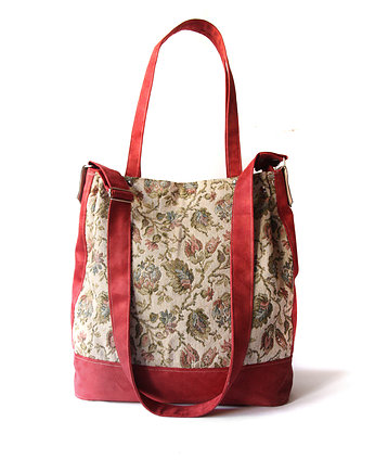 torba - flowers in red -, elfagado