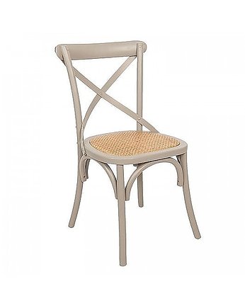 Krzesło z Plecionym Siedziskiem Amalfi Szare, MIA home