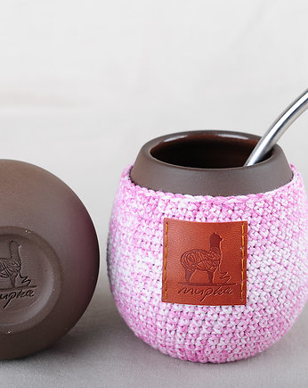 Ceramiczne matero, kubek do picia yerba mate., Mupka
