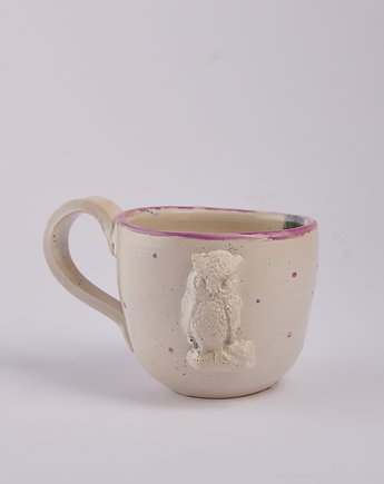 Kubek z sową 250 ml, White Cup