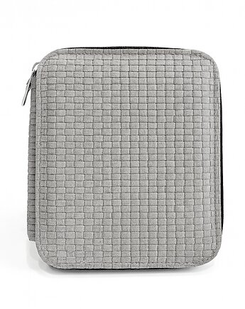 Etui na 7 piór lub długopisów do 12 cm długości - popielate, Lamato