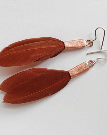 PIÓRKO kolczyki, Katarzyna Kaminska ART