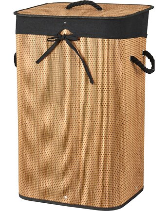Kosz na pranie bambusowy 60x30x40 cm MOSAS 72 litry, MIA home