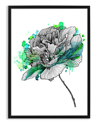PLAKAT (poster)  KWIAT RÓŻA, LUdesign gallery
