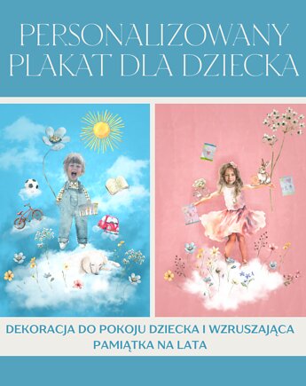 Plakat personalizowany dziecka., mamam