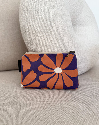 Card holder portfel margaretka cynamon, sacky bag