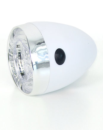 lampka led przednia CzErWoNa, pan pompka