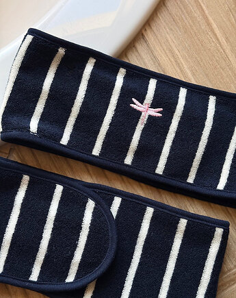 Opaska frotte navy stripes, RONKA