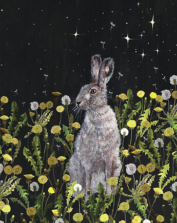 Jamnik- Śpiący Jamniczek- grafika- ilustracja- pies, BOSKE