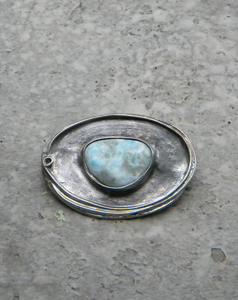 Larimar - broszka, Beata Trotter