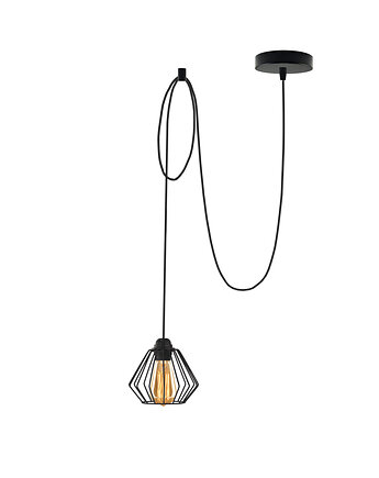 Nowoczesna lampa wisząca z regulacją DIORO LOFT L1, lampy loftowe LYSNE LOFT