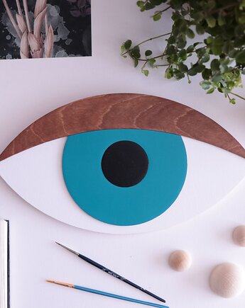 Oko 3D Tramontana orzechowa powieka, na_ha_ku