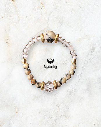 Księżyc Moonkowy Pierścionek Wspierający II Pół na Pół, Moonka.Design