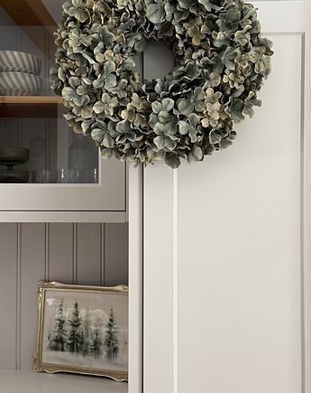 SZTUCZNY Wianek HORTENSJA na drzwi - ok.44cm, MOM&SISdekorują