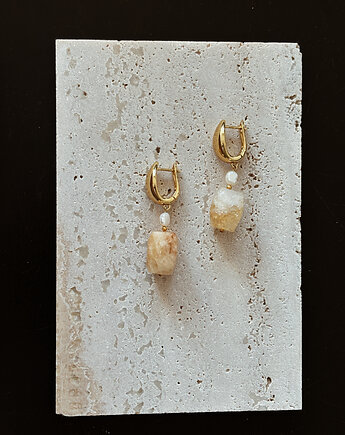 Kolczyki z cytrynem, Chmolowska Jewellery