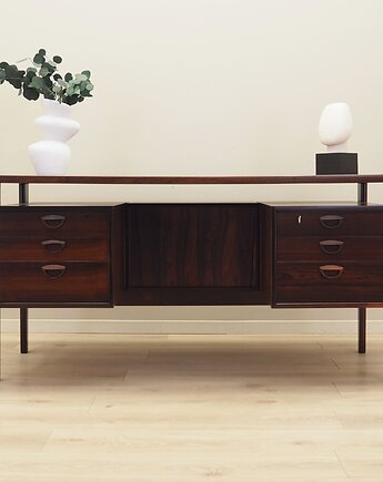 Biurko palisandrowe, duński design, lata 70, designer: Kai Kristiansen, Przetwory design