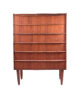 Duńska komoda teak , Strzecha