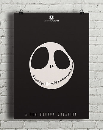 Plakat Tim Burton - Nightmare Before Christmas , minimalmill
