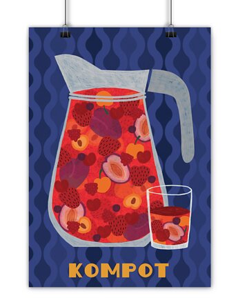 Plakat  Kompot, OSOBY - Prezent dla Mężczyzny