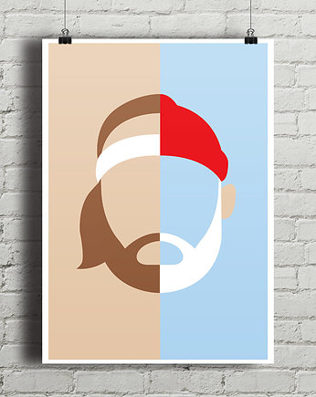Plakat Life Aquatic - Steve Zissou, minimalmill