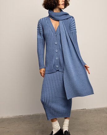Spódnica M Long denim, Maja Pilarek