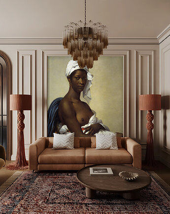 Tapeta - Marie-Guillemine  Benoist - Portret Czarnoskórej, Dekoracje PATKA Patrycja Kita