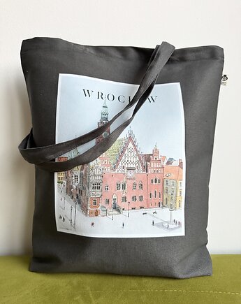 Torba Everyday Wrocławski Ratusz - antracyt, Travelling Art