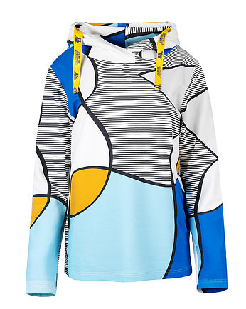 Bluza z kapturem "Abstract"  - unisex, Funaticos