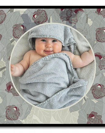 Plakat portret personalizowany ze zdjęciem, 24 wzory 5, Sowia Aleja