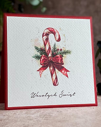 Personalizowana kartka na Boże Narodzenie, BN 56, Anna Art and Crafts