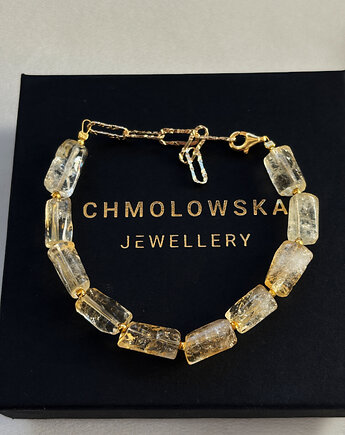 Bransoletka  Cytryn Unikat, Chmolowska Jewellery