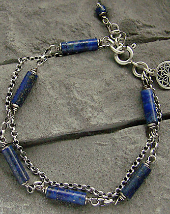 Lapis lazuli- bransoletka, RayOfArt