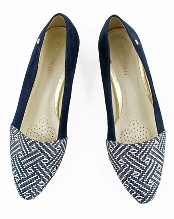 Czółenka Skórzane - baleriny  (3911), BOSCCOLO