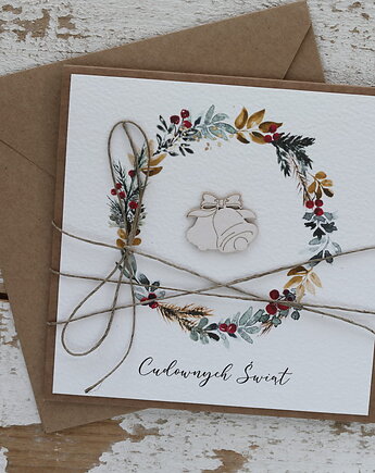 Kartka świąteczna na Boże Narodzenie, sorte