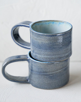Kubek z uchem JEANS, rękoczyny