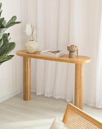 MODO - Konsola w stylu Japandi, Papierówka Simple form of furniture