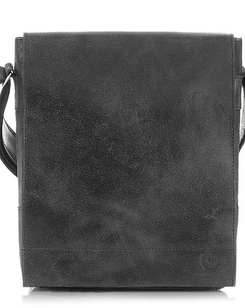 TORBA LISTONOSZKA PAOLO PERUZZI SKÓRZANA S-19-BL, Paolo Peruzzi