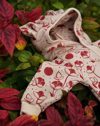 Kombinezon Uszaty Lilie na Mleczku, ZZZforKIDS