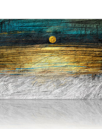 OBRAZ NA PŁÓTNIE - 120x80cm - ABSTRAKCJA HORYZONT, LUdesign gallery