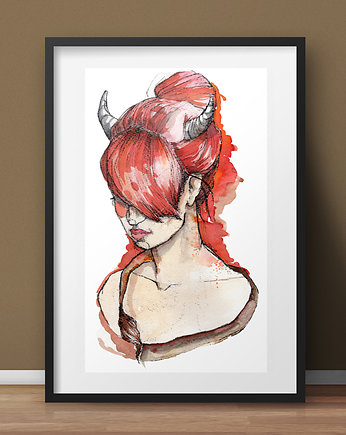 Plakat- ilustracja BYK  30x40cm, Illunova