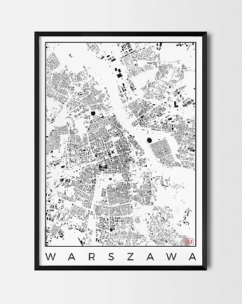 Plakat Warszawa- CityArtPosters, CityArtPosters