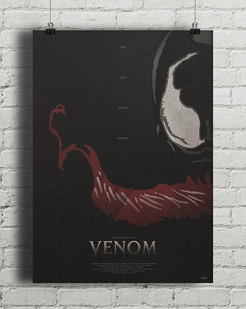Venom - plakat giclee art, minimalmill