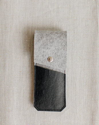 Marmollada - etui filcowe NA OŁÓWKI szary + C, marmollada