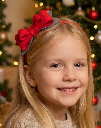 Opaska dla dziewczynki z kokardką, Made by Joan