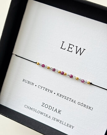 Zodiak bransoletka LEW, Chmolowska Jewellery